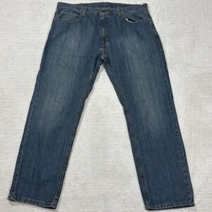 Levi's 559 Jeans Men's 38x32 (actual 39x30") Relaxed Straight‎ Leg Blue Denim